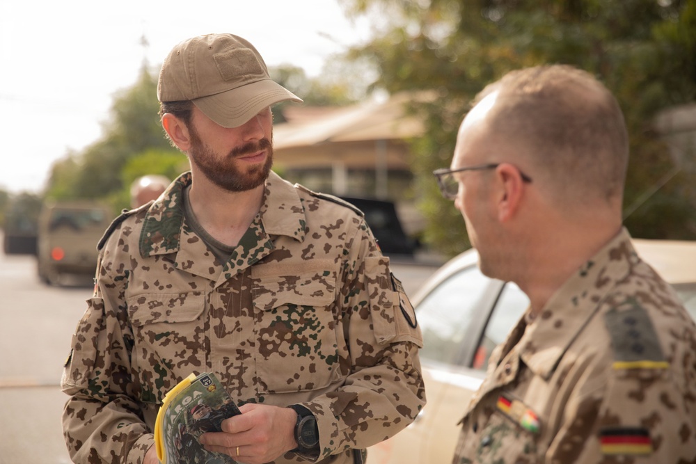 Joint Operational Command Advisory Team- North leads coordination with Director of Peshmerga General Directorate of Media and National Awareness