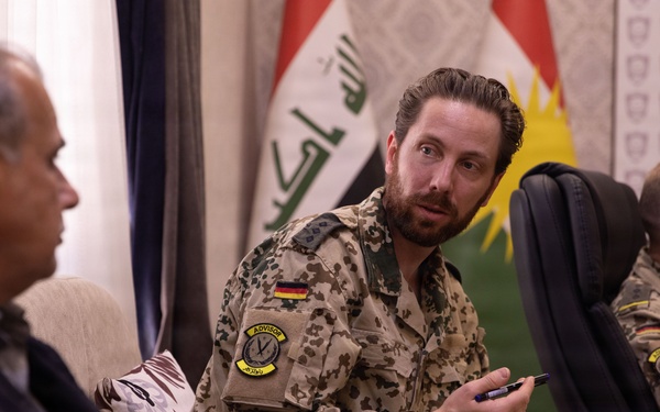 Joint Operational Command Advisory Team- North leads coordination with Director of Peshmerga General Directorate of Media and National Awareness