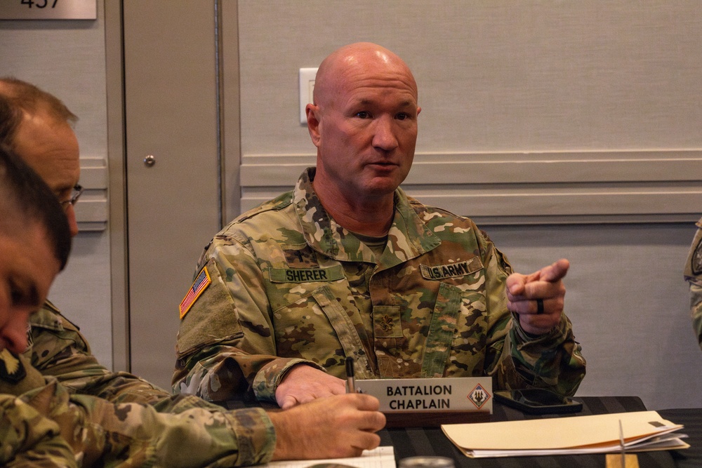 Joint Task Force Magnolia leadership hosts a CUB meeting