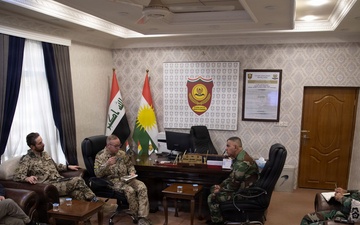 Joint Operational Command Advisory Team- North leads coordination with Director of Peshmerga General Directorate of Media and National Awareness