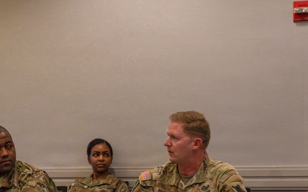 Joint Task Force Magnolia leadership hosts a CUB meeting