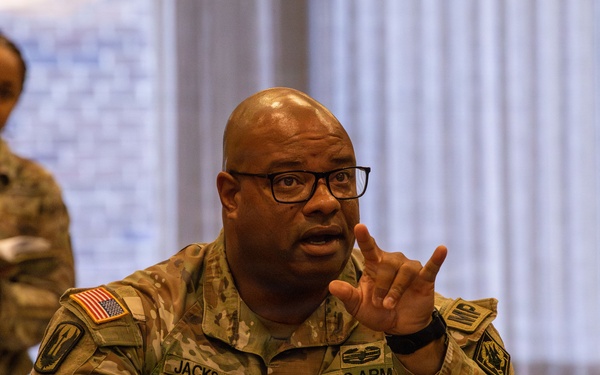 Joint Task Force Magnolia leadership hosts a CUB meeting