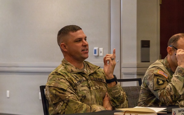 Joint Task Force Magnolia leadership hosts a CUB meeting