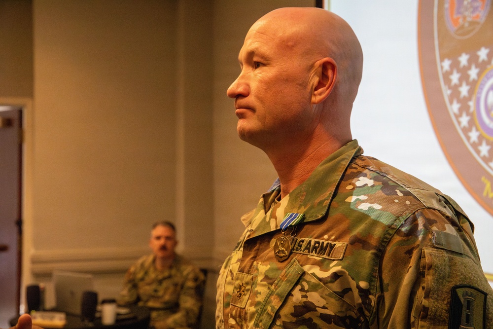 Joint Task Force Magnolia commander awards chaplain