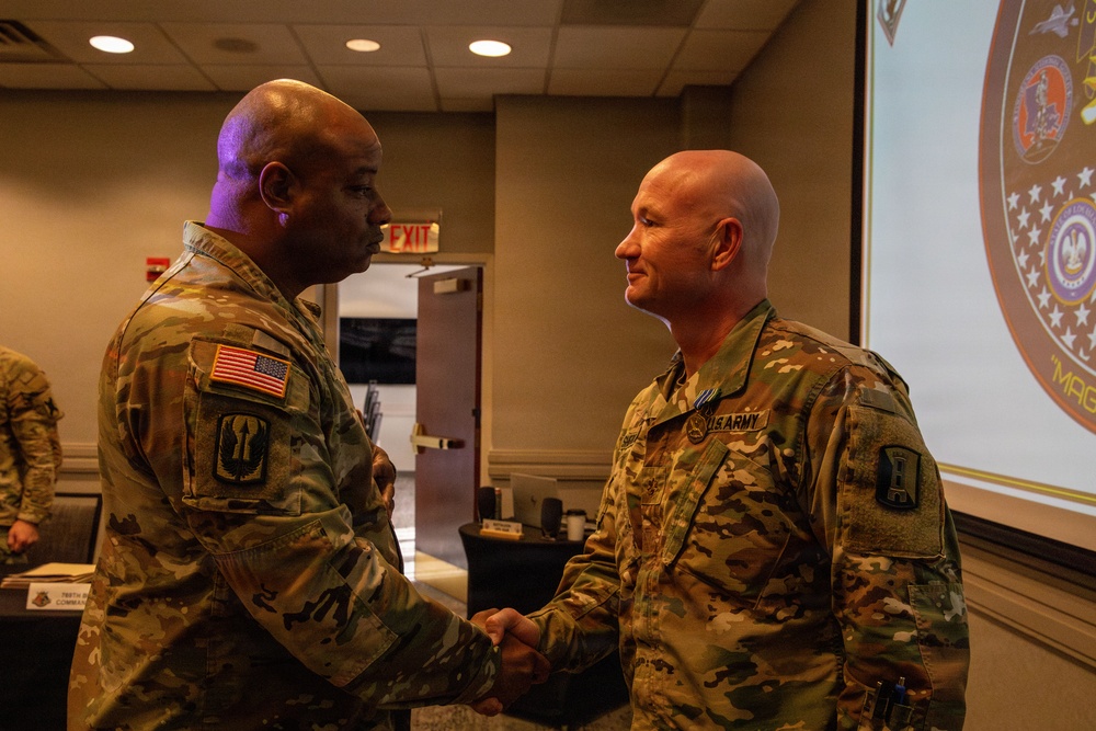 Joint Task Force Magnolia commander awards chaplain