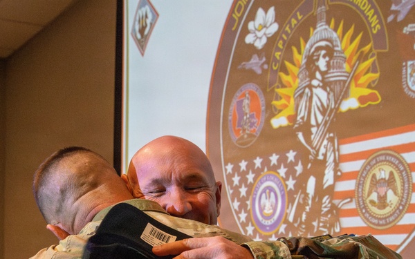 Joint Task Force Magnolia commander awards chaplain