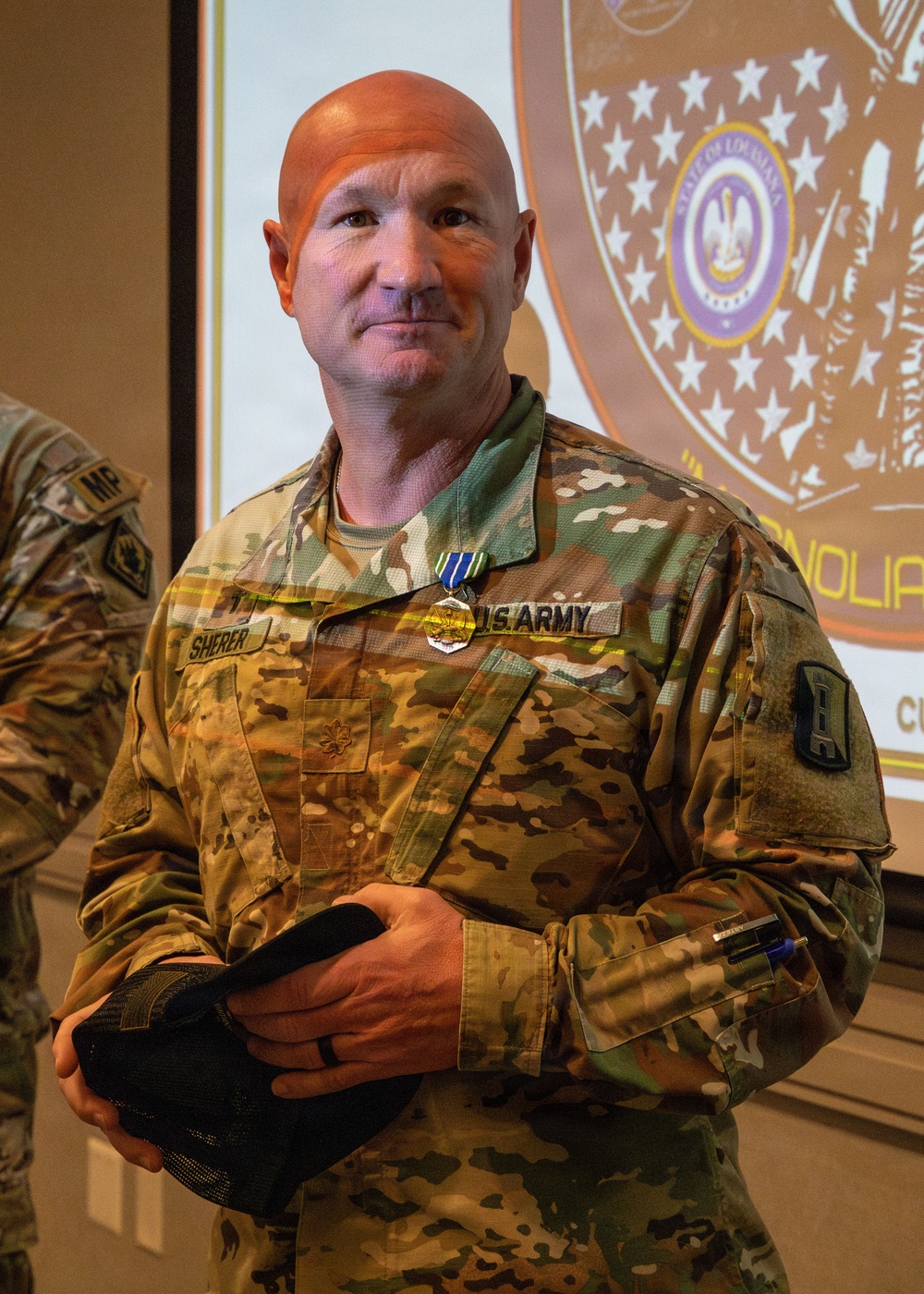Joint Task Force Magnolia commander awards chaplain