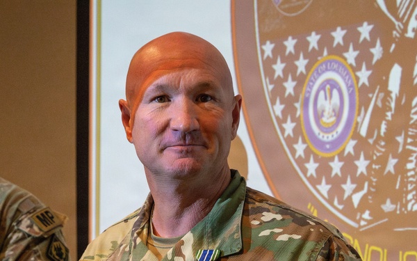 Joint Task Force Magnolia commander awards chaplain