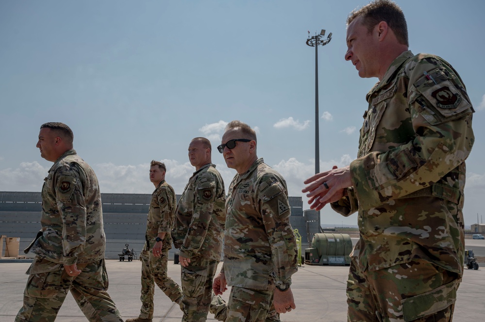 The Adjutant General of the Connecticut National Guard Engages with 75th EAS Airmen, Recognizes Their Contributions to the Mission