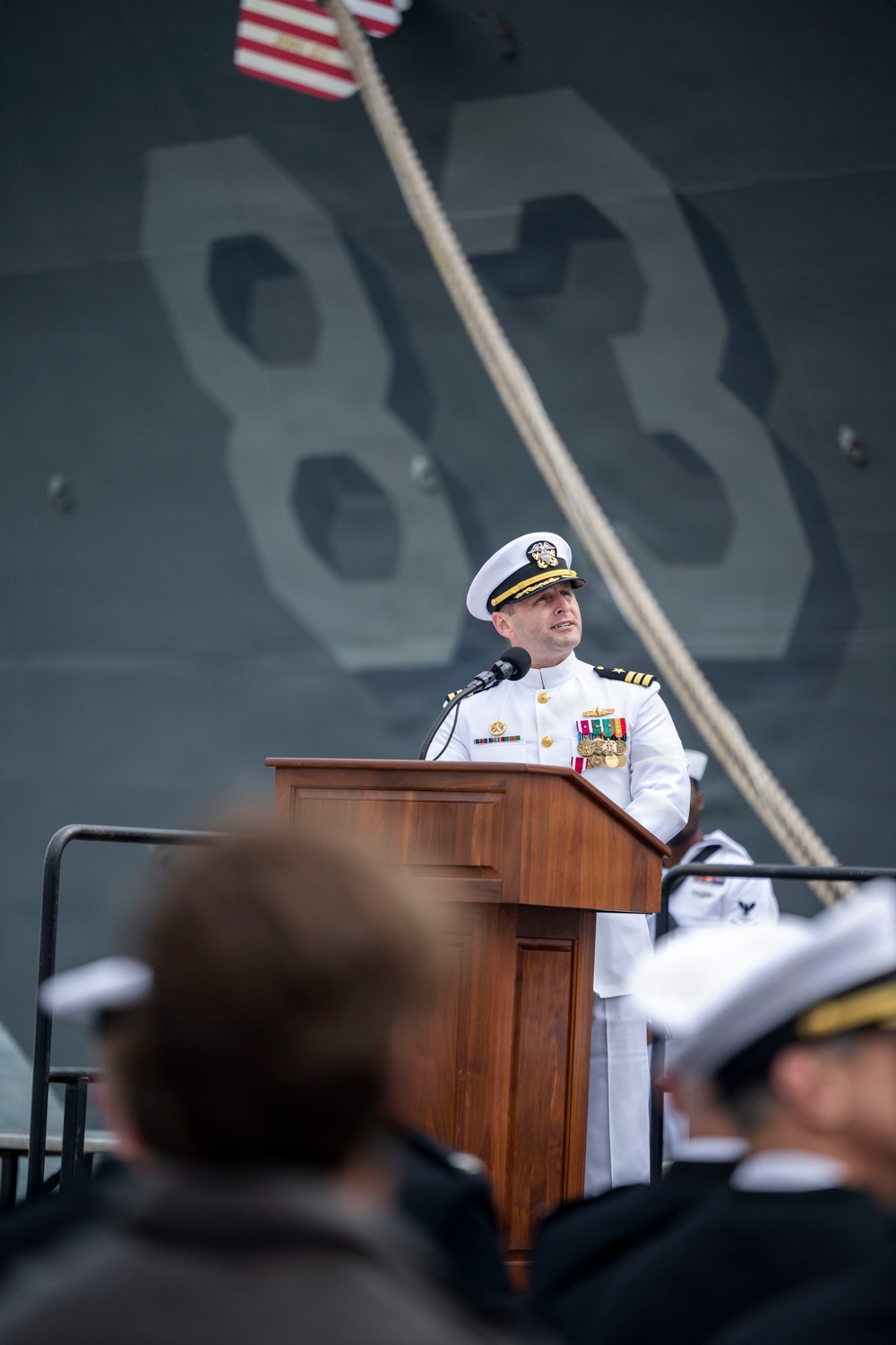 USS Howard (DDG 83) Change of Command Ceremony