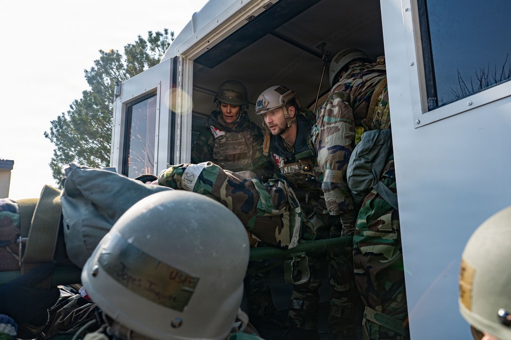 Wolf Pack hosts noncombatant evacuation operation exercise