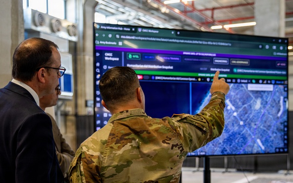 Humanitarian Aid Route Observation Inside the Civil-Military Coordination Center