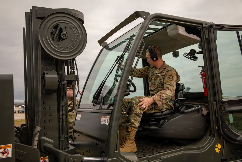 Mississippi National Guard service members with the 223rd Engineer Battalion Start their mission in Washington, D.C.