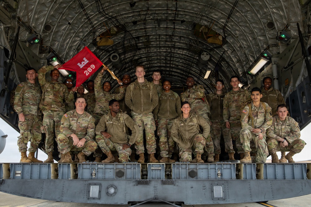 Mississippi National Guard service members with the 223rd Engineer Battalion Start their mission in Washington, D.C.