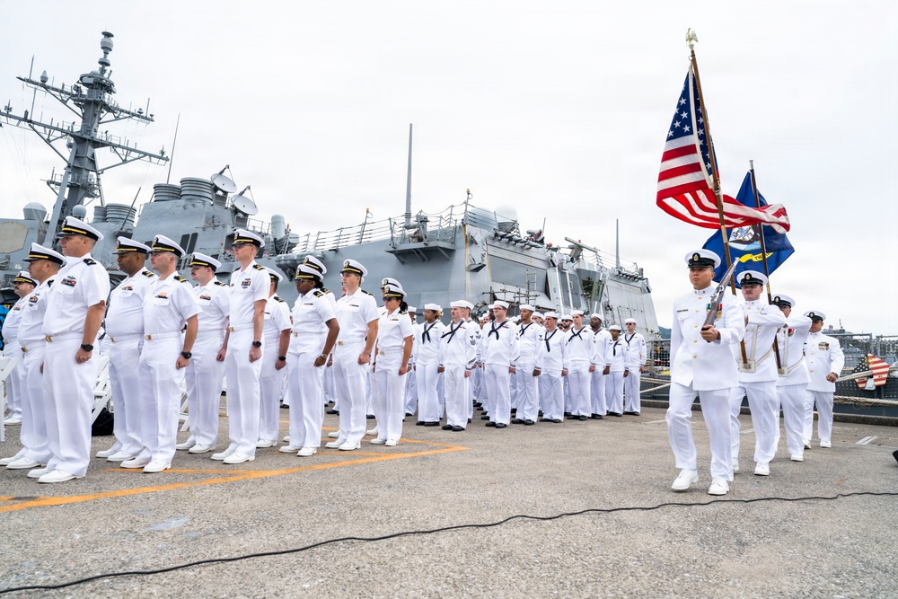 USS Howard (DDG 83) Change of Command Ceremony
