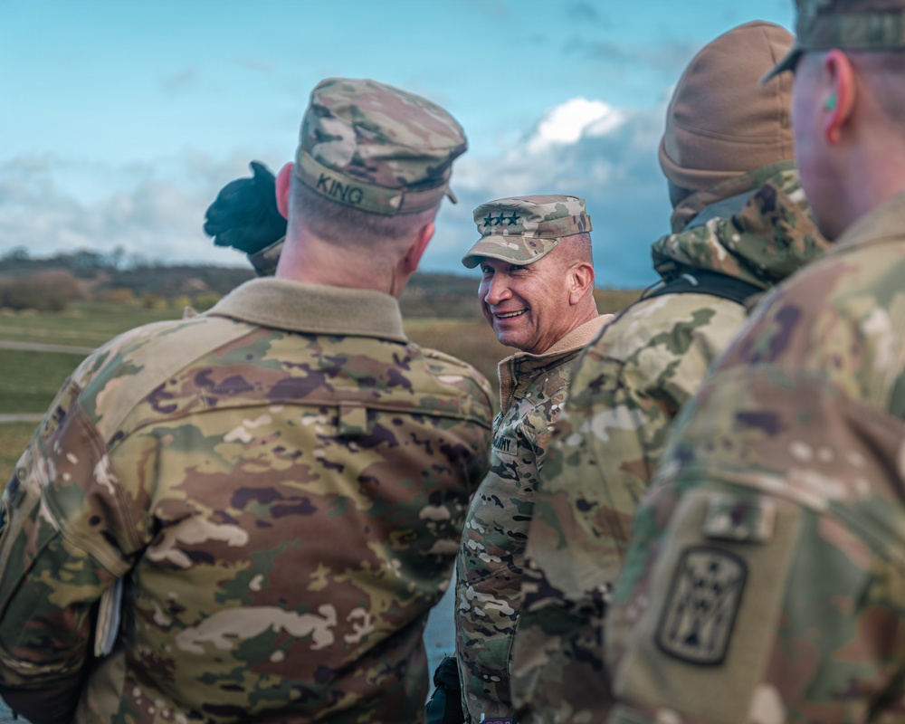 Distinguished Guests visit 52D air defenders during FlyTrap 4.5 DV Day