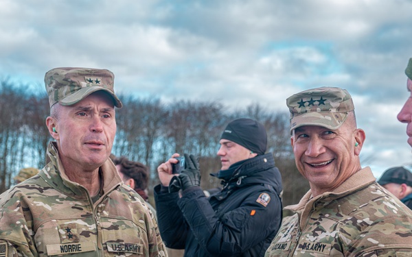 Distinguished Guests visit 52D air defenders during FlyTrap 4.5 DV Day