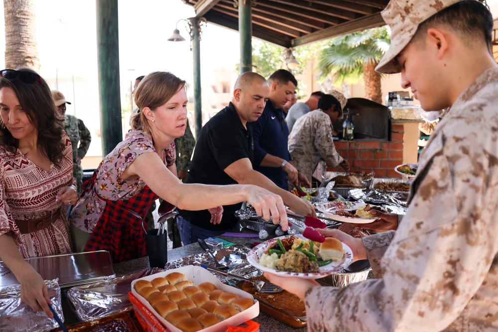 TF 51/5th MEB celebrates Thanksgiving with Taste of Home event