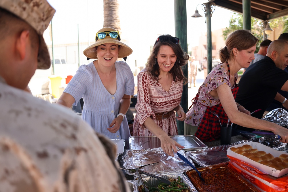 TF 51/5th MEB celebrates Thanksgiving with Taste of Home event