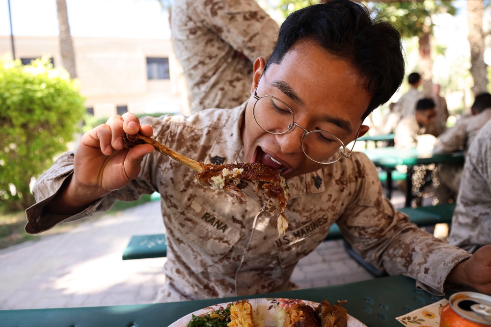 TF 51/5th MEB celebrates Thanksgiving with Taste of Home event