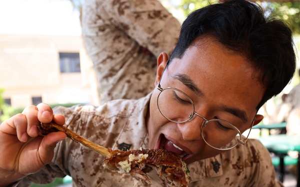 TF 51/5th MEB celebrates Thanksgiving with Taste of Home event