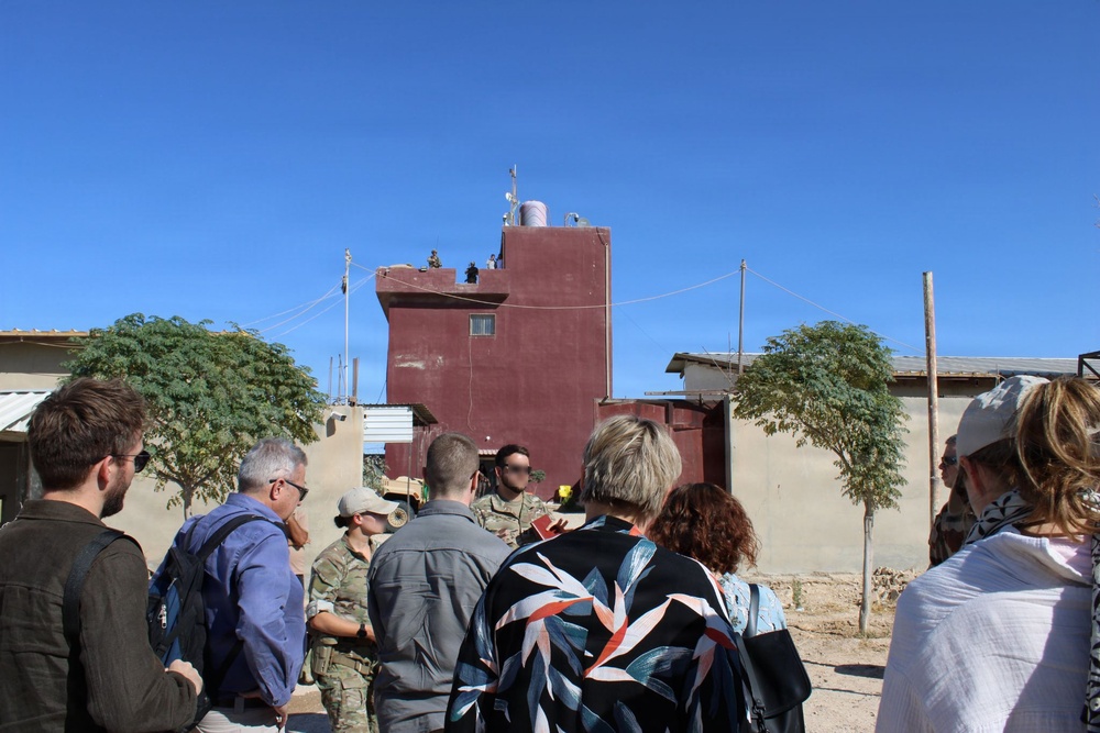 Al-Hol Camp Visit by Multinational Delegation