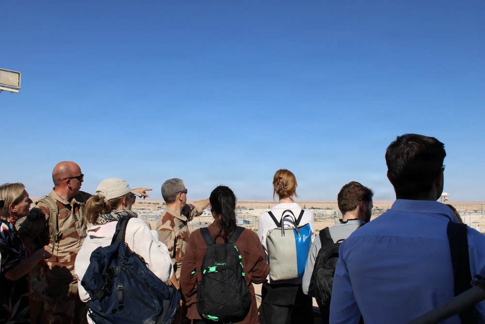 Al-Hol Camp Visit by Multinational Delegation