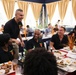 TF 51/5th MEB commanding general receives Thanksgiving meal at NSA Bahrain galley
