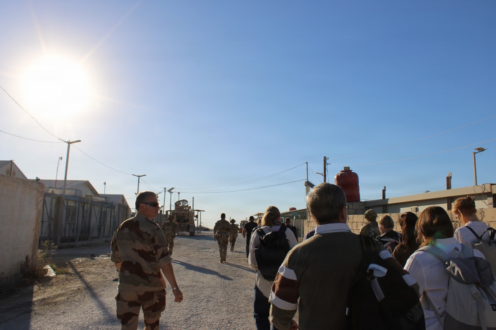 Al-Hol Camp Visit by Multinational Delegation