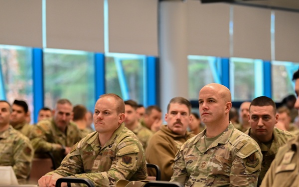 104th Fighter Wing Chaplain team holds resiliency Barnesgiving for members