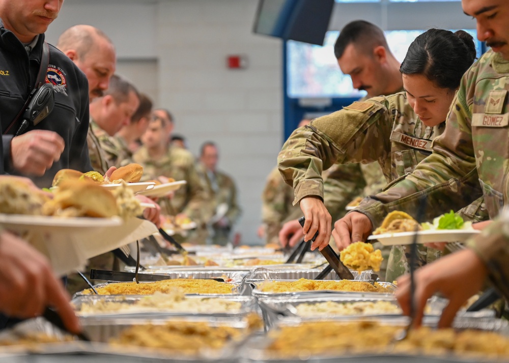 104th Fighter Wing Chaplain team holds resiliency Barnesgiving for members