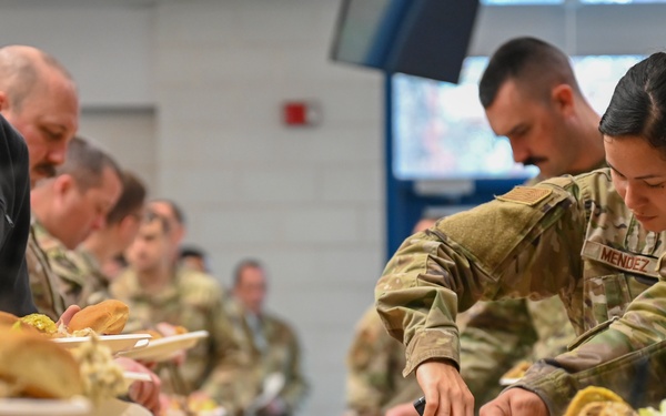 104th Fighter Wing Chaplain team holds resiliency Barnesgiving for members