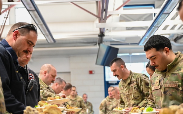 104th Fighter Wing Chaplain team holds resiliency Barnesgiving for members