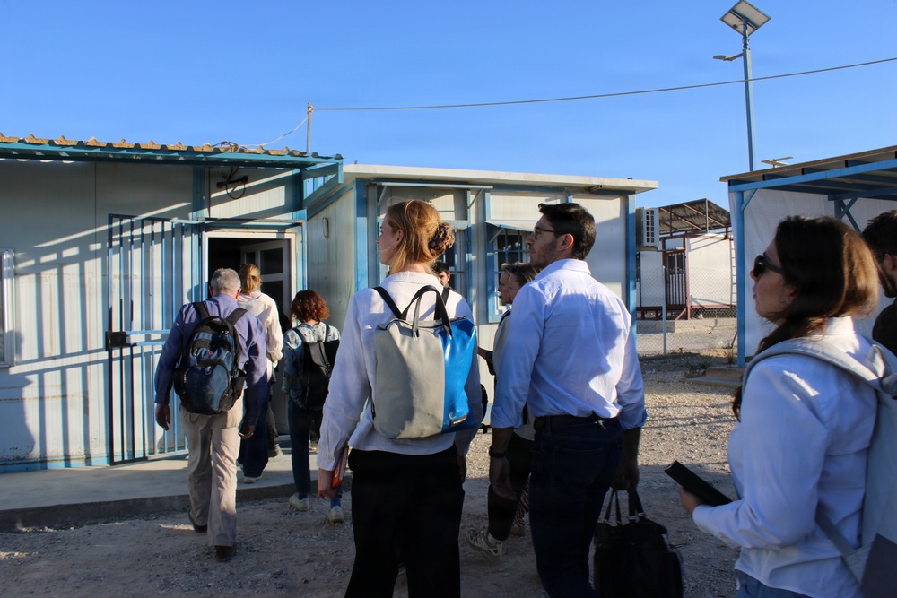 Al-Hol Camp Visit by Multinational Delegation