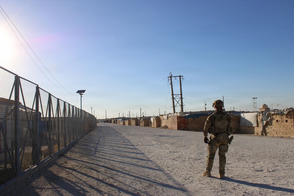 Al-Hol Camp Visit by Multinational Delegation