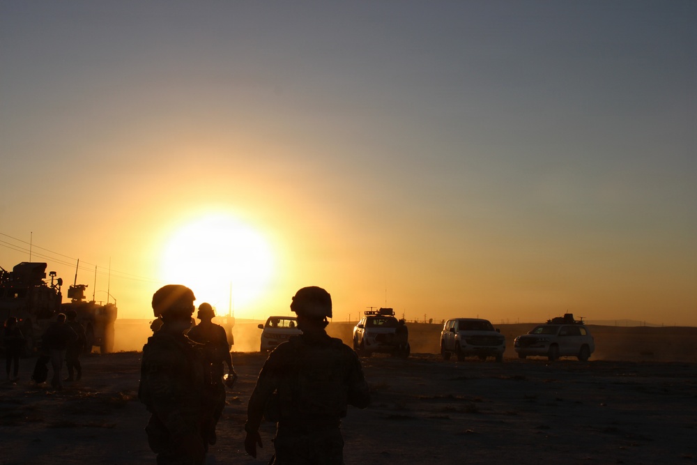 Al-Hol Camp Visit by Multinational Delegation