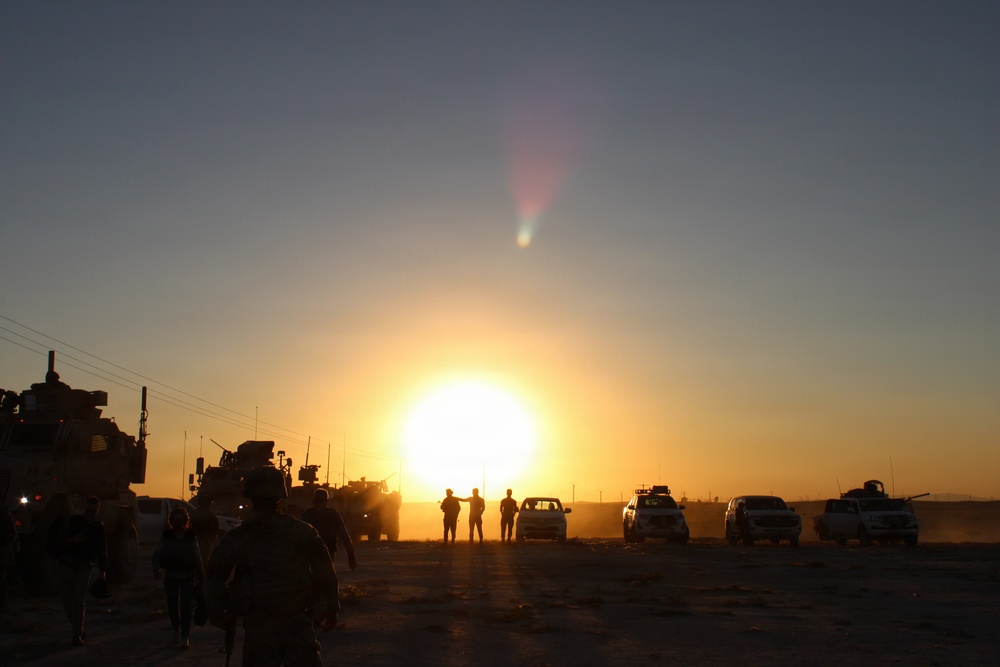 Al-Hol Camp Visit by Multinational Delegation