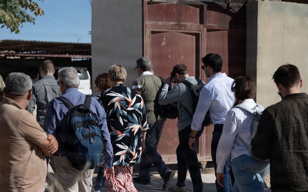 Al-Hol Camp Visit by Multinational Delegation