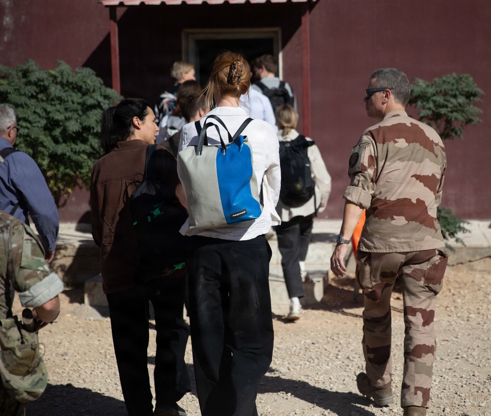 Al-Hol Camp Visit by Multinational Delegation