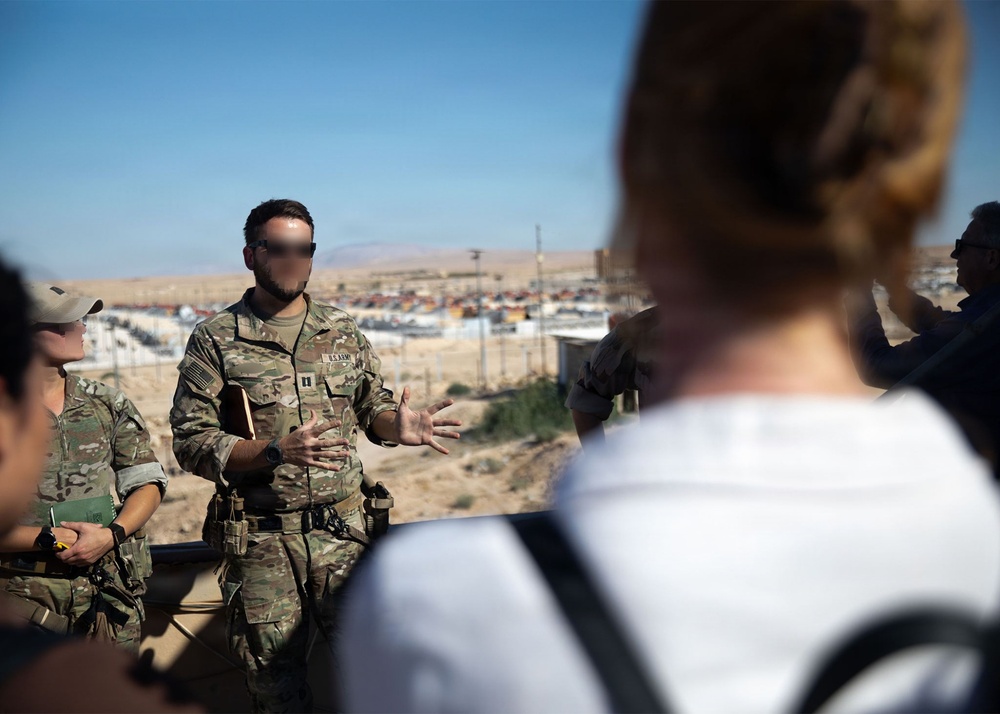 Al-Hol Camp Visit by Multinational Delegation