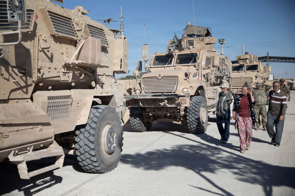 Al-Hol Camp Visit by Multinational Delegation