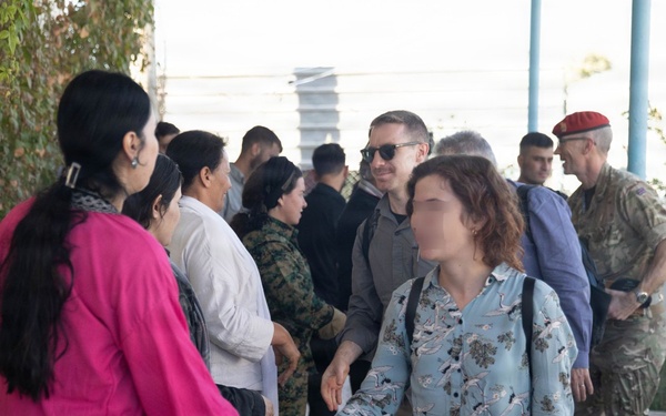 Al-Hol Camp Visit by Multinational Delegation