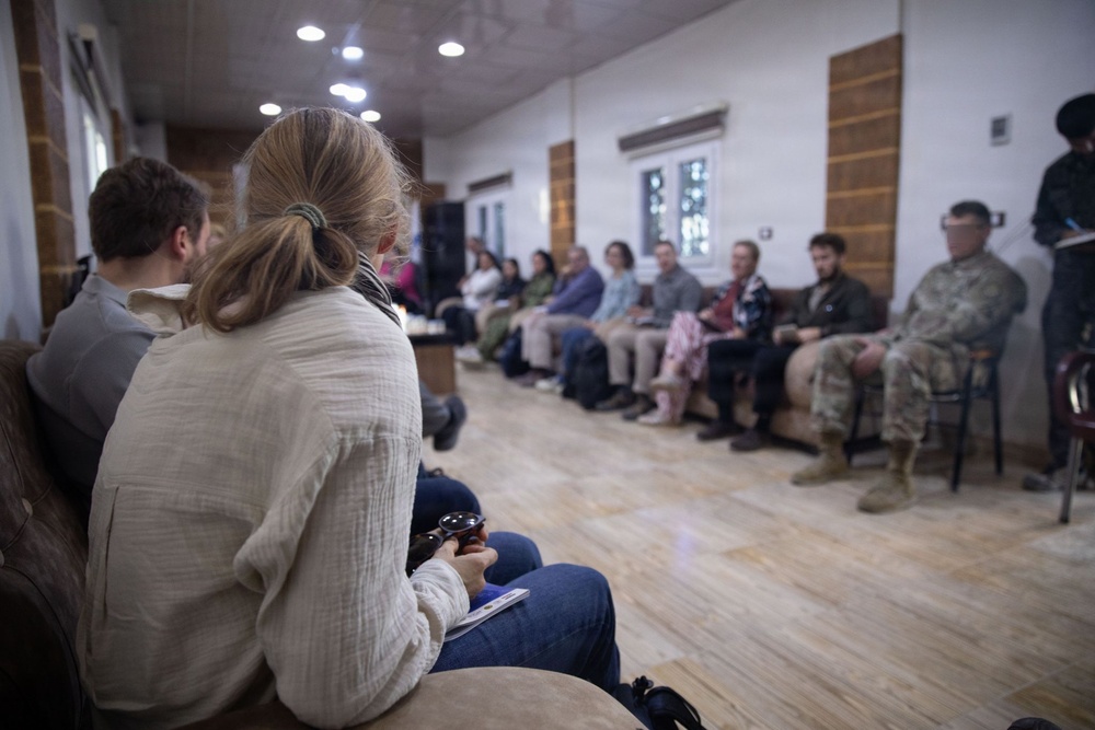 Al-Hol Camp Visit by Multinational Delegation