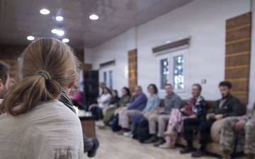 Al-Hol Camp Visit by Multinational Delegation