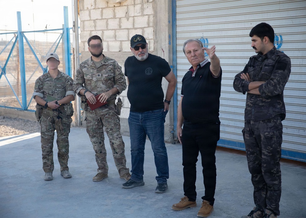 Al-Hol Camp Visit by Multinational Delegation