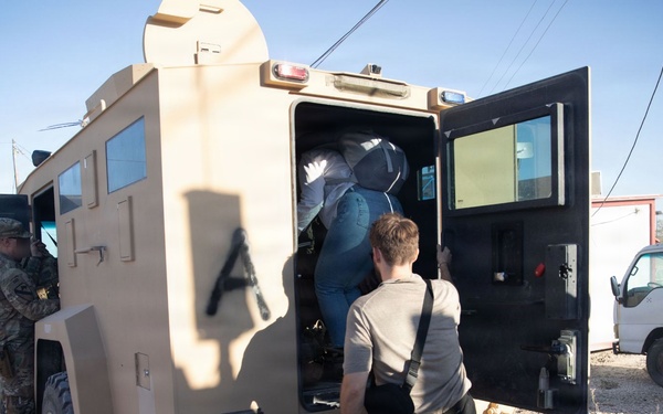 Al-Hol Camp Visit by Multinational Delegation