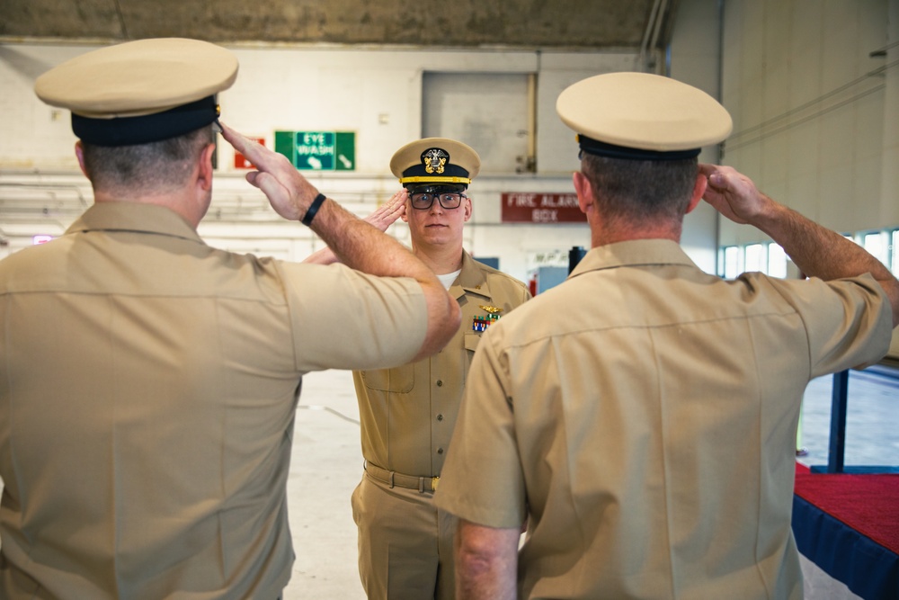 VX-1 holds commissioning ceremony