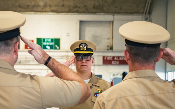 VX-1 holds commissioning ceremony