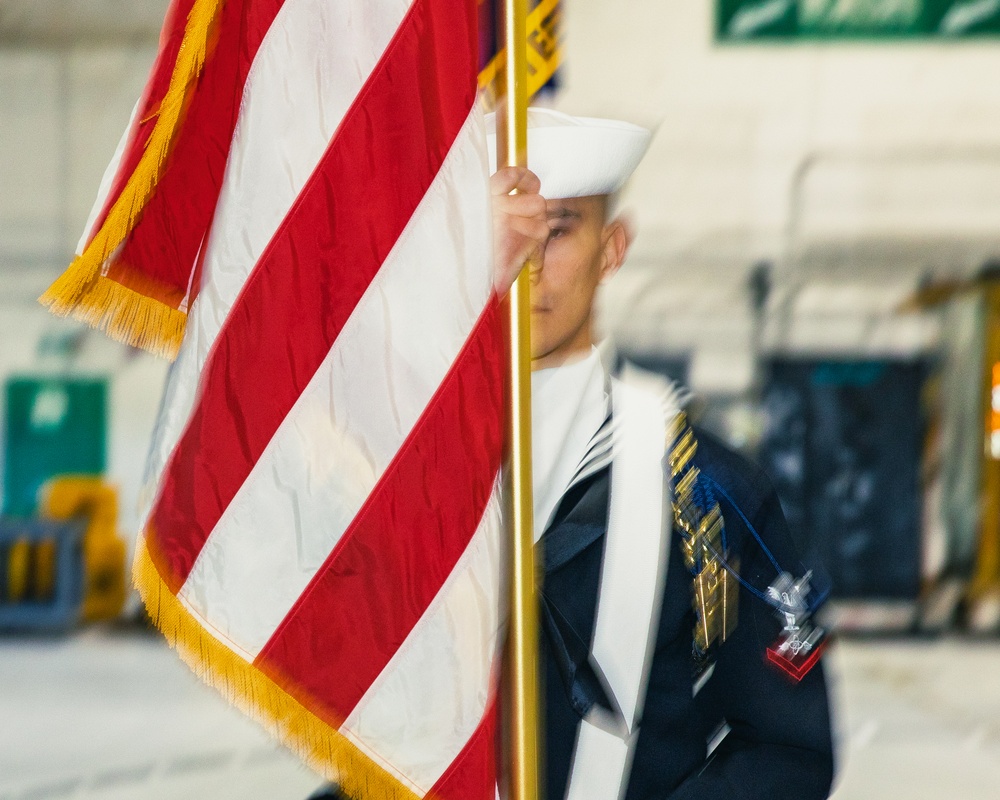 VX-1 holds commissioning ceremony