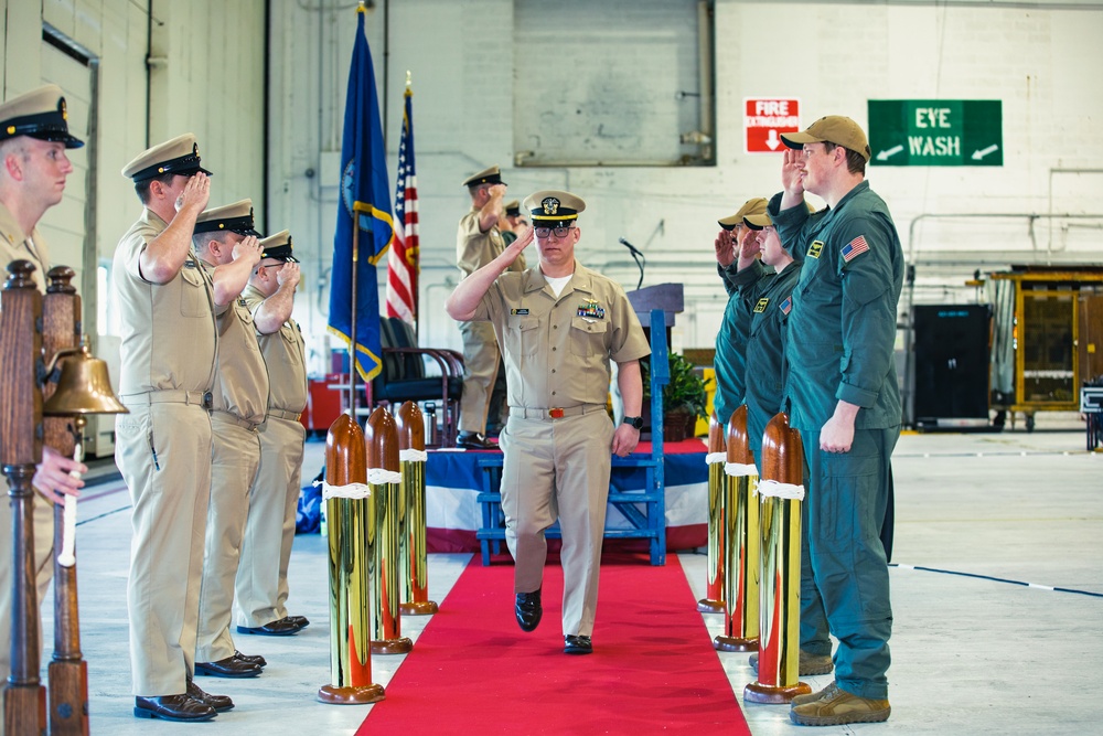 VX-1 holds commissioning ceremony